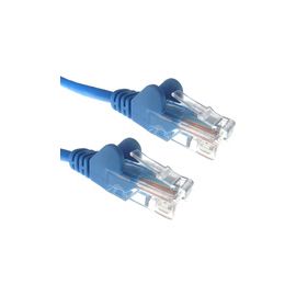 0.5M RJ45 Cat5e UTP Stranded snagless Network Cable BLUE