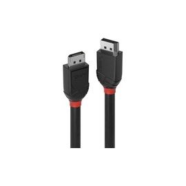 LINDY 0.5m DisplayPort 1.2 Kabel Black Line