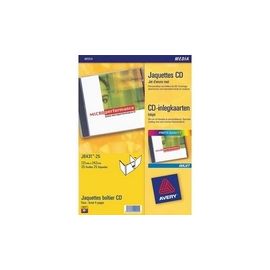 AVERY Pochette de 200 étiquettes spécial jet d encre pour CD et DVD BL J8676-100