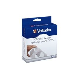 CD-DVD PAPER SLEEVES 100 PK .