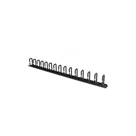 Vertical Cable Organizer with D-Ring Hooks - Vertical Cable Management Panel - 0U - 3 ft.