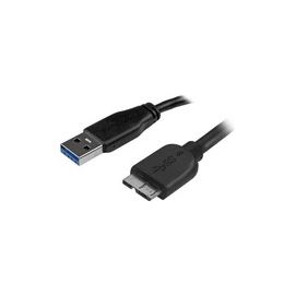15cm (6in) Short Slim SuperSpeed USB 3.0 A to Micro B Cable - M/M