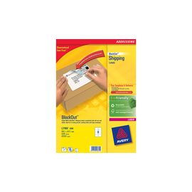 Avery Jam-Free Laser Address Label White 99.1x67.7mm 8 per Sheet Pack of 500 L7165-500 (FSC)