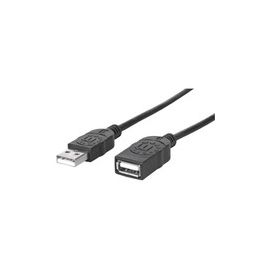 HI-SPEED USB EXTENSION CABLE A MALE / A FEMALE 1.8 M BLACK  IN