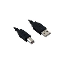 V7 USB CABLE 5M A TO B BLACK USB 2.0 HI-SPEED M/M