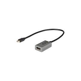 Mini DisplayPort to HDMI Adapter, mDP to HDMI Adapter Dongle, 1080p, Mini DP 1.2 to HDMI Video Converter, 12" Long Cable