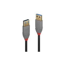LYNDI 2m USB 3.0 Typ A Kabel Anthra Line
