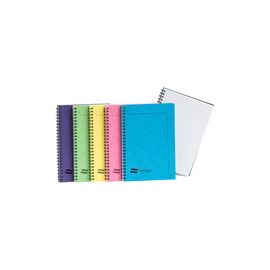 Europa Notemaker Book Sidebound Ruled 80gsm 120 Pages A5 Assorted C Ref 3155Z [Pack 10]