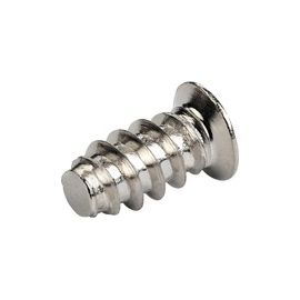 50-Pack M5 Screws, 10mm Long PC Case Fan Screws, Self-Tapping Computer Case Fan Mounting Screws, Phillips/Flat Head, Steel