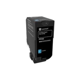 TONER CARTRIDGE RETURN PROGRAM CYAN CS720 CS725 CX725