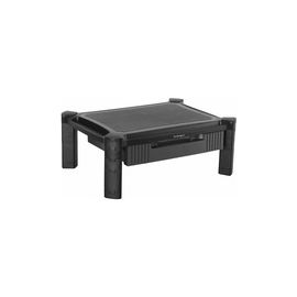 Monitor Riser - Drawer - Height Adjustable with Stackable Columns - Computer Monitor Riser Stand for Desk - Supports up to 32" Monitor (22 lb/10kg)