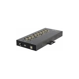 8-Port Industrial USB to RS-232/422/485 Serial Adapter - 15 kV ESD Protection - USB to Serial Adapter