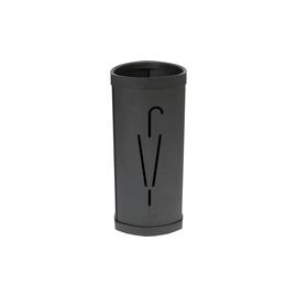 Umbrella Stand Metal Black Alba