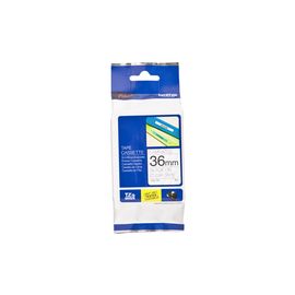 Lettering Tape, 1-1/2" Size, Black/Clear