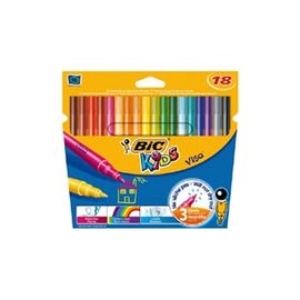 Pack 36 Visa Colouring Felt Pens For Kids Bic