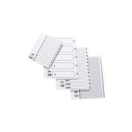 Concord Classic Index 1-200 A4 White Board with Clear Mylar Tabs 05801/CS58