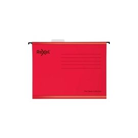 Rexel Classic Suspension Files A4 Red PK25 DD