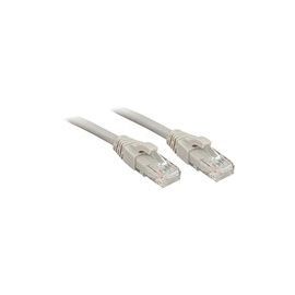 LINDY Cat.6 U/UTP Kabel, grau, 1m