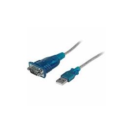 1 Port USB to RS232 DB9 Serial Adapter Cable - M/M