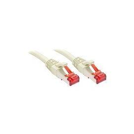 LINDY Cat.6 S/FTP Kabel, grau, 1m Patchkabel