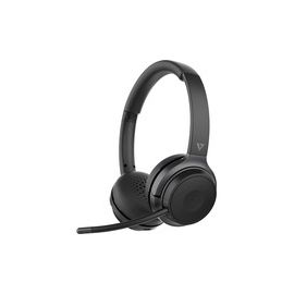 V7 BT STEREO ON EAR WLRS HDSET NC BOOM MIC USB DONGLE BLK