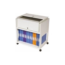ROTADEX STD UNIV FILTROLLEY LOCK LID GRY