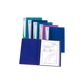 Snopake Display Book A4 24-Pocket Assorted Pack of 10 12219