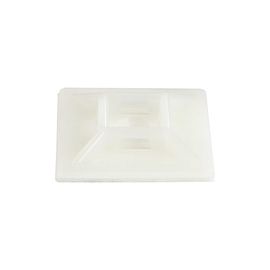 100 PACK OF SELF-ADHESIVE CABLE TIE MOUNTS - LARGE