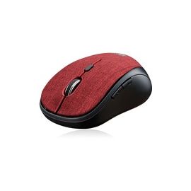 WRLS OPT FABRIC MOUSE RED 2.4GHZ MINI DPI SWITCHABLE