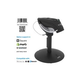DURASCAN D740 UNIVERSAL BARCODE SCAN V20 BLACK/CHARGING STAND  IN