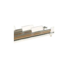 Elba Verticfile Tabs Plastic For Suspension Files Clear Ref 100330216 [Pack 50]