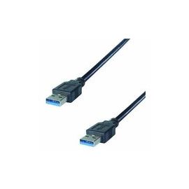 2M USB 3 CABLE A MALE TO A MALE - SUPERSPEED