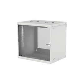 19IN WALLMOUNT CABINET BASIC 9U -560MM DEEP IP20 FLATPACK GREY
