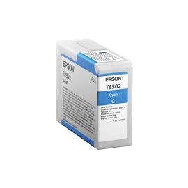 SINGLEPACK CYAN T850200 ULTRACHROME HD INK 80ML
