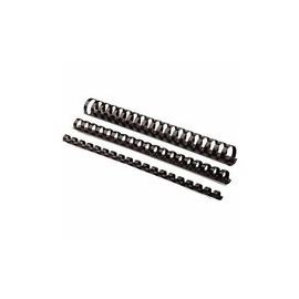 PLASTIC COMB 25MM BLACK A4 50PK