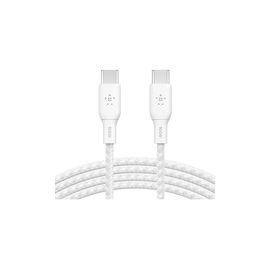 BELKIN BRAIDED USB-C/USB-C CABLE SUPPORTS FAST CHARGING UP