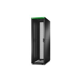 EASY RACK 600MM/42U/1000MM WITH ROOF SIDE PANEL CASTORS FEET AND 4 BRACKETS NO BOTTOM BLACK