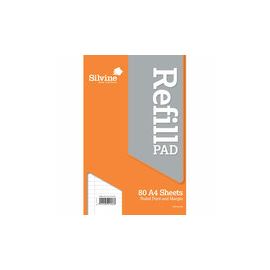 REFILL PAD A4 80LF FM SIDE BOUND A4SRP