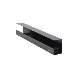 Under Desk Cable Management Tray, Cable Tray Organizer/Manager, Desk/Table Mount, Cord/Power Strip Holder, 23-1/2"L x 4-1/2"D