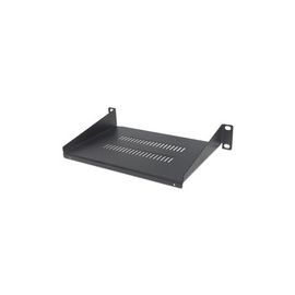 10IN CANTILEVER SHELF 1U 150 MM DEPTH BLACK