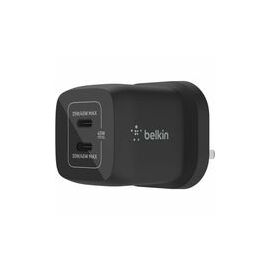 45W PD PPS DUAL USB-C CHARGER BLK