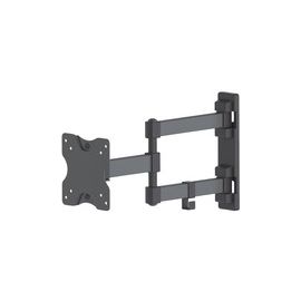 SOPORTE DE DOBLE ARTICULACION 1 3" A 27" VESA MONITOR TV 20KG