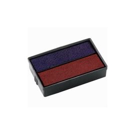 COLOP E/10/2 REP PADS BLUE/RED PACK2