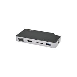 USB C Multiport Adapter, USB-C to 4K HDMI or VGA Video with 100W PD Pass-through, 10Gbps USB Hub/MicroSD/GbE, USB-C Mini Dock