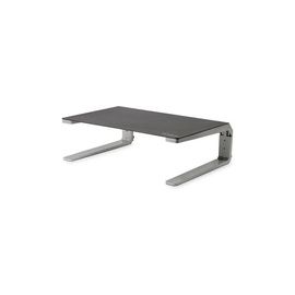 Monitor Riser Stand - For up to 32" Monitor - Height Adjustable - Computer Monitor Riser - Steel and Aluminum - Monitor Shelf with Three Height Settings