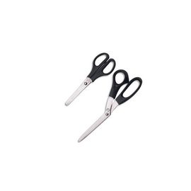 5 ETOILES Ciseaux manche plastique 21cm bouts ronds par 10