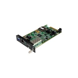 Gigabit Ethernet Fiber Media Converter Card Module with Open SFP Slot