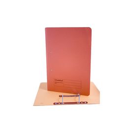 Guildhall Transfer Spring Files 315gsm Capacity 38mm Foolscap Orange Ref 348-ORGZ [Pack 50]