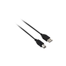 V7 USB CABLE 1.8M A TO B BLACK USB 2.0 HI-SPEED M/M