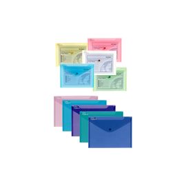 Snopake Polyfile A5 Assorted Electra Colours Pack of 5 11355